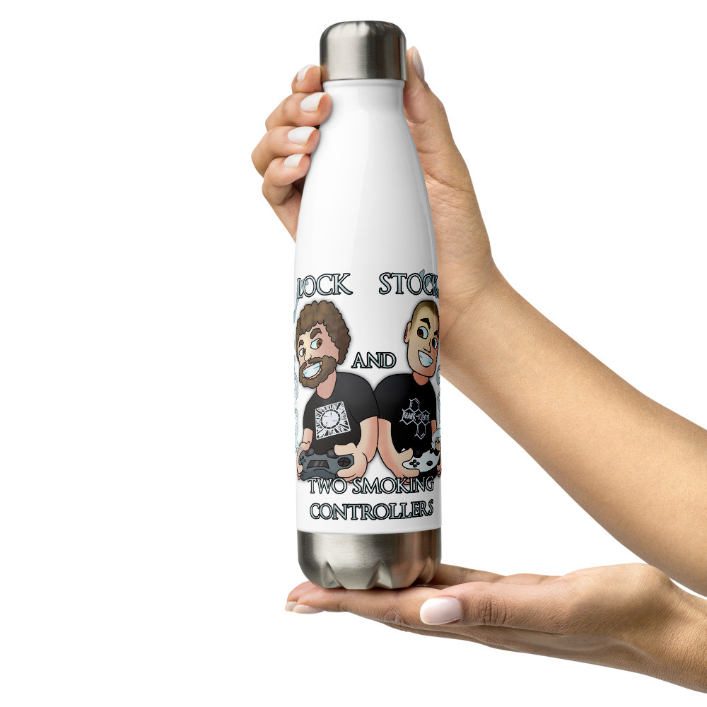 One Smoking Stainless Steel Water Bottle