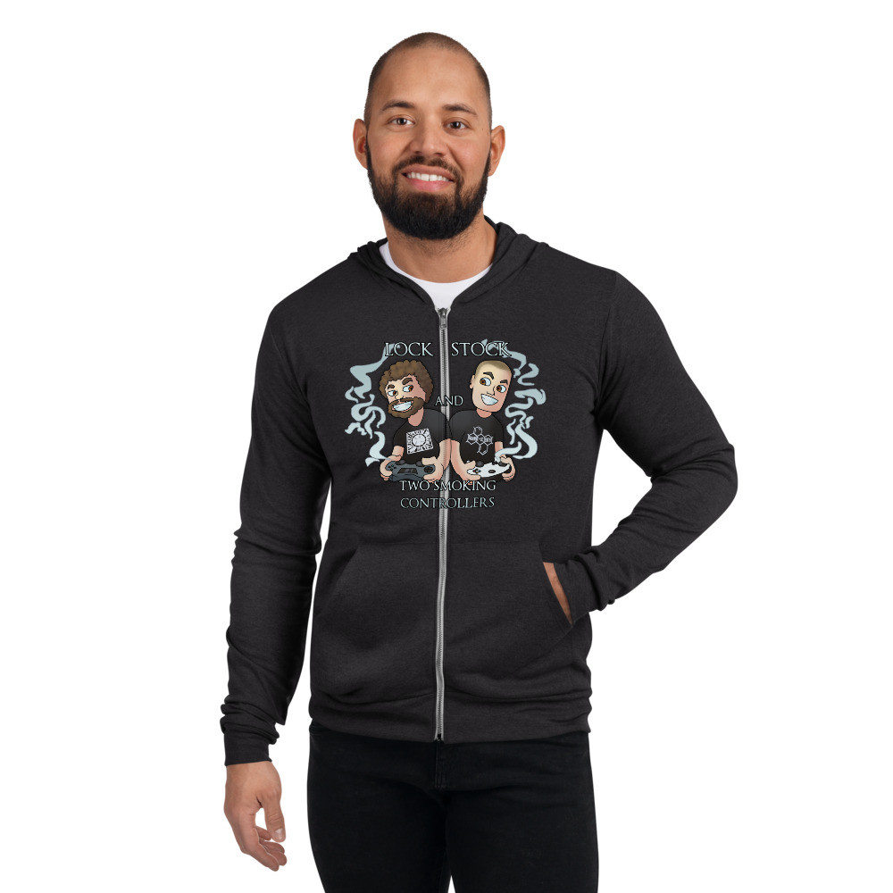One Smoking Zip Hoodie