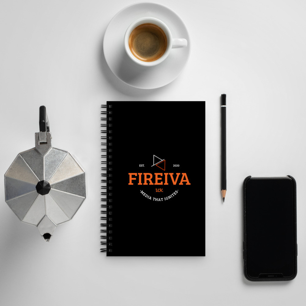 Fireiva Spiral notebook