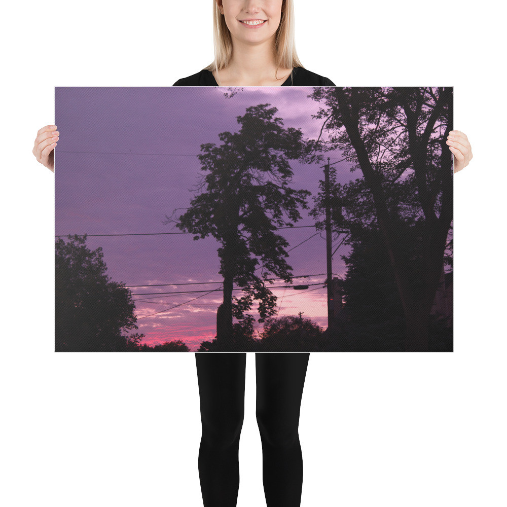 August 25th ,2021 Sunset #1 Canvas