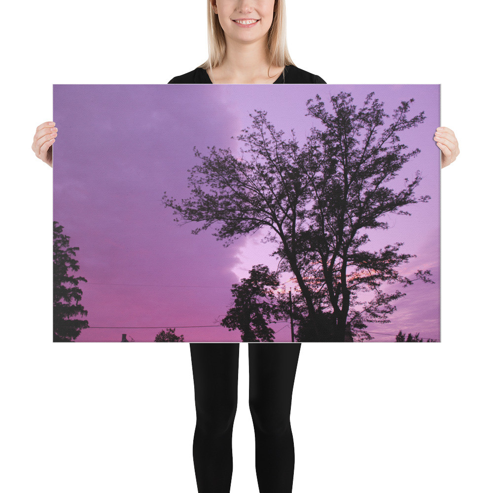 August 25, 2021 Sunset #4 Canvas