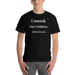 Unmask Our Children Men's Short Sleeve T-Shirt