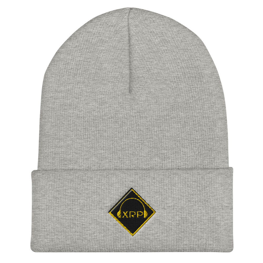 XRP Logo Cuffed Beanie