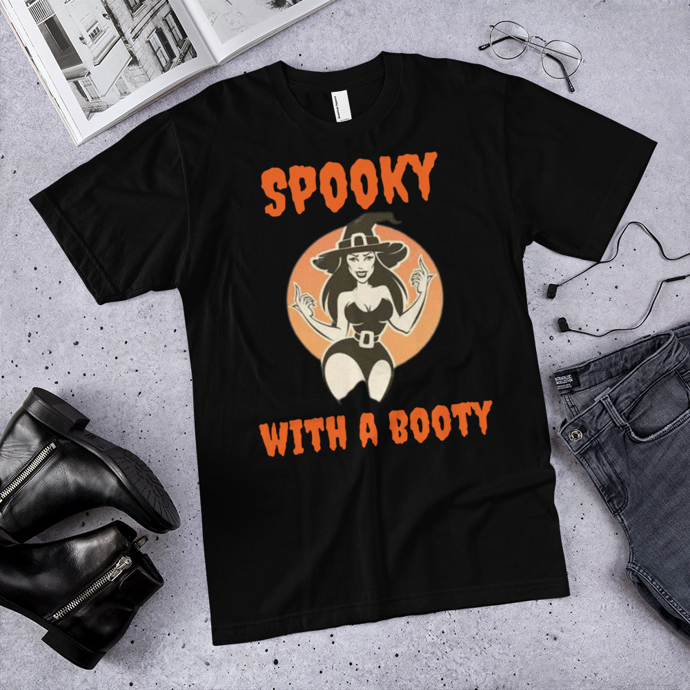 Halloween T-Shirt   Spooky with a Booty