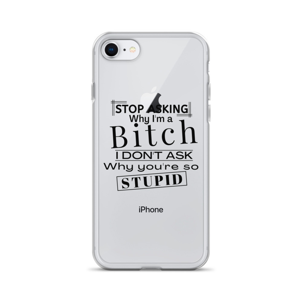 Stop Asking iPhone Case