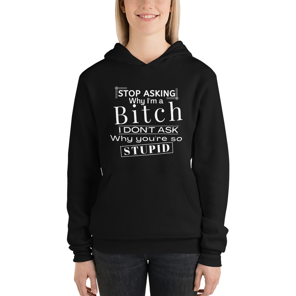 Stop Asking Fleece Hoodie