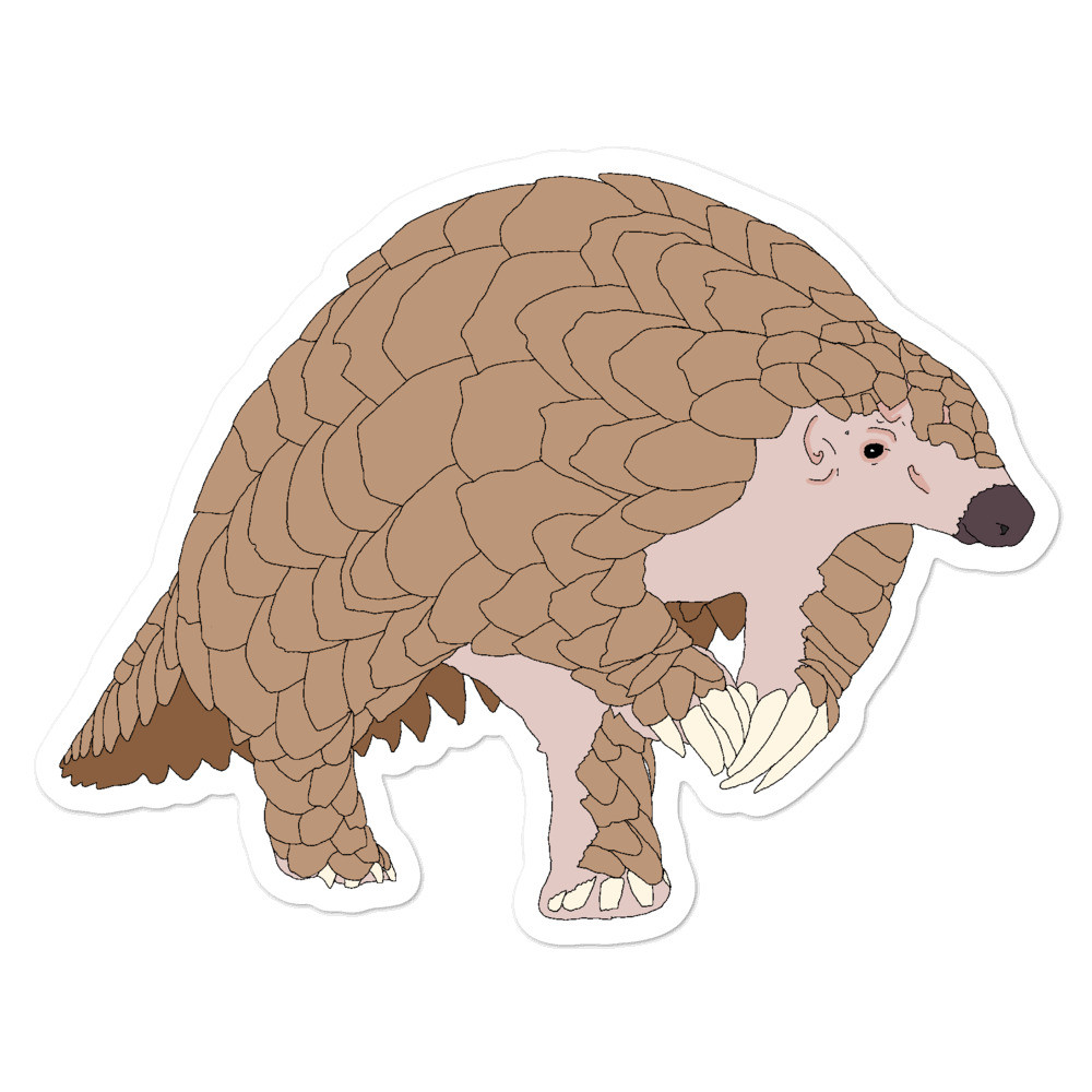 Pangolin stickers