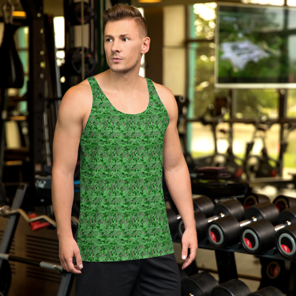 Unisex Tank Top, Military IVAN 2 Original dELLaS 2021