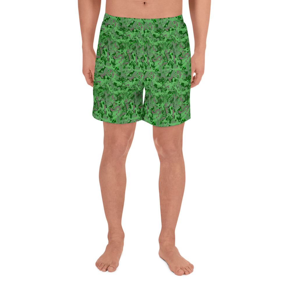 Men's Athletic Long Shorts, Millitary IVAN 2 original dELLaS 2021