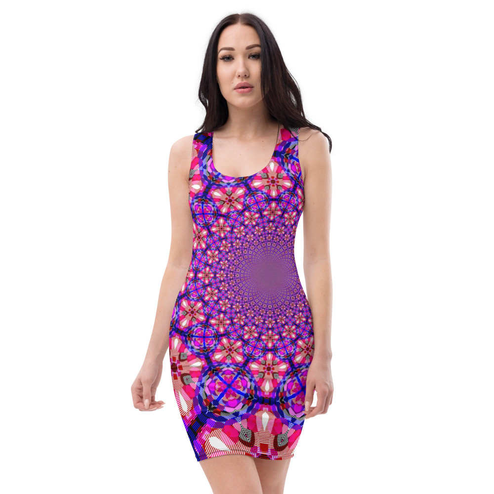 Sublimation Cut & Sew Dress, Psychodelik  original dELLaS 2021 