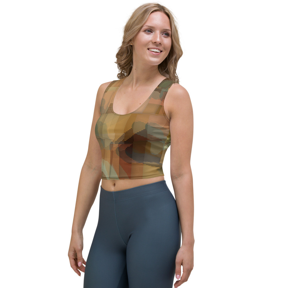 Crop Top, Military Wüste 2 original dELLaS 2021