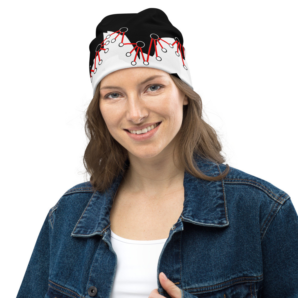 All-Over Print Beanie, eingeengt original dELLaS 2021