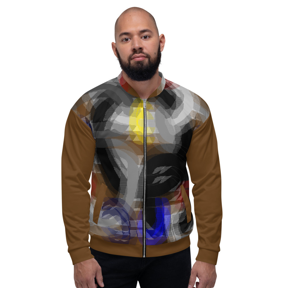 Unisex Bomber Jacket Knoten original von dELLaS Art 2022