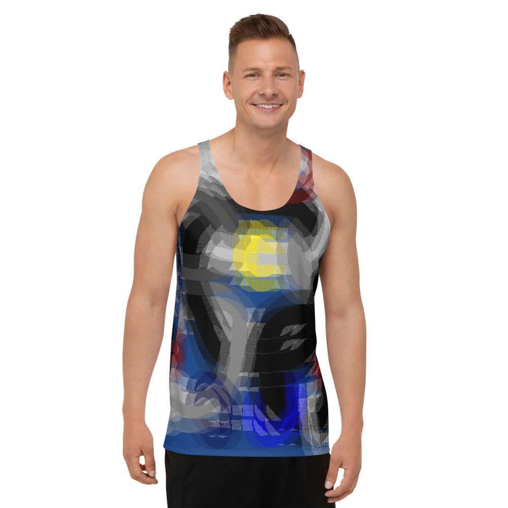 Unisex Tank Top Knoten original von dELLaS Art 2022