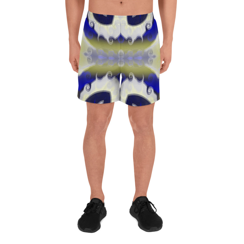 Men's Athletic Long Shorts  Kurze Herrenhosen mit Kunst von dELLaS Art  2022