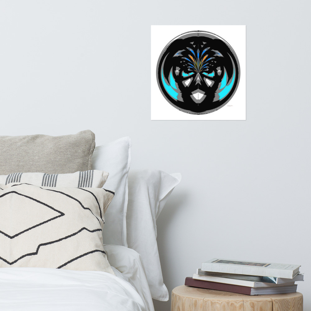 Poster Kreisrund Portrait dELLaS 2022