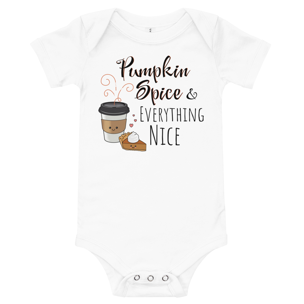 Pumpkin Spice Baby Body Suit