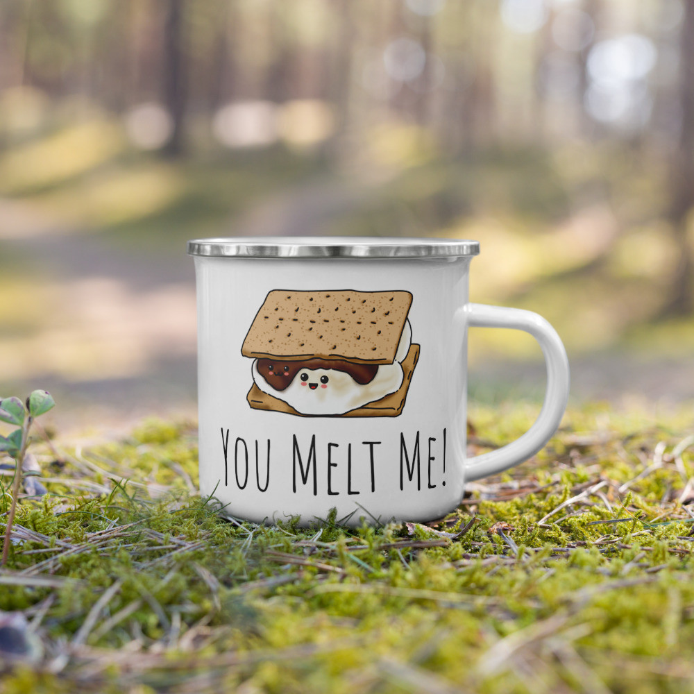 S'more Enamel Mug