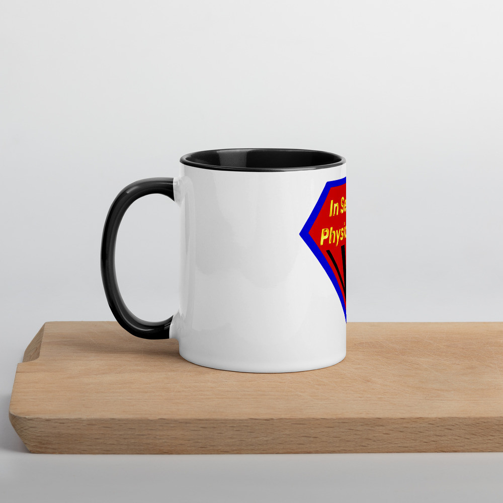 Custom Made ( In Search of Physical Media ) Mug With Color Handle & Inside