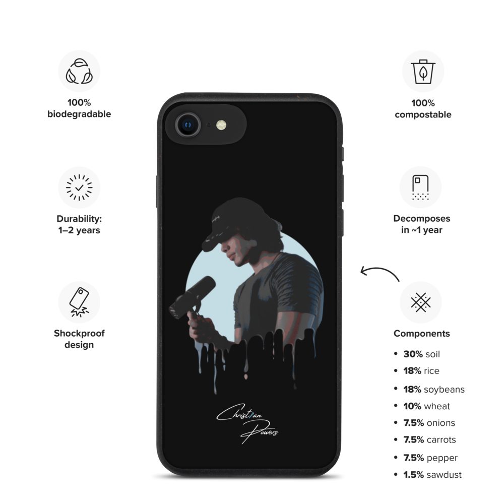 Biodegradable Logo Picture IPhone Case