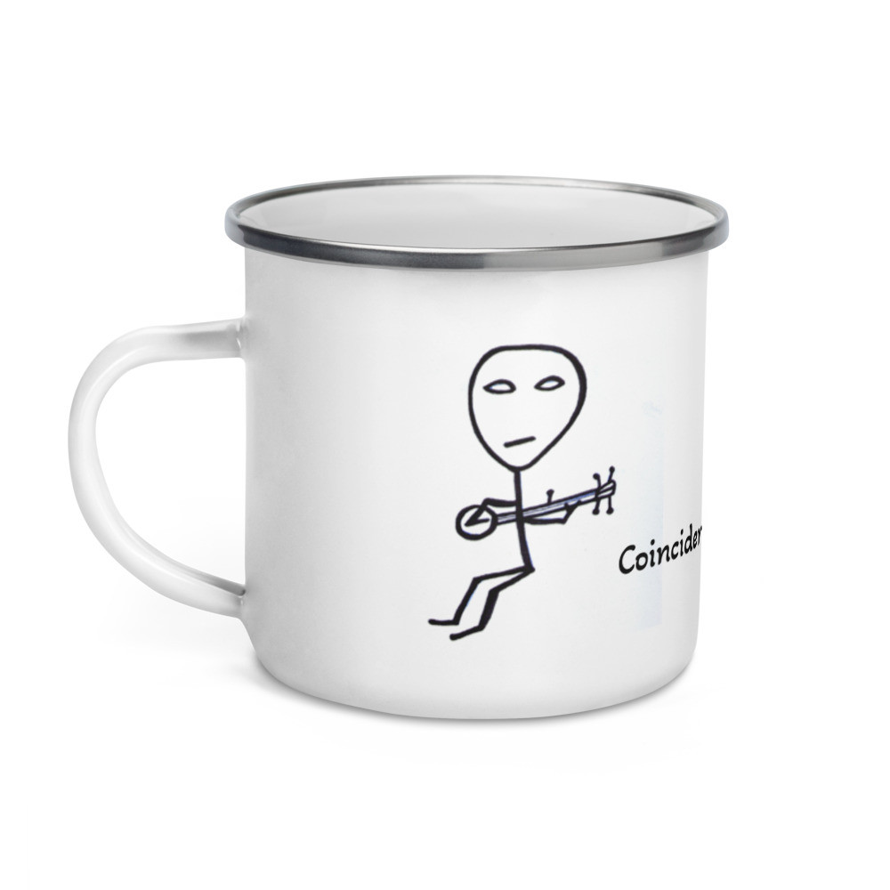Enamel Alien Mug