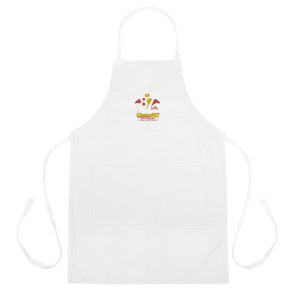 Embroidered Apron