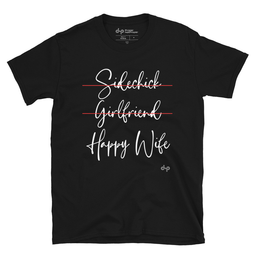 Happy Wife! - Unisex Short Sleeve Tee