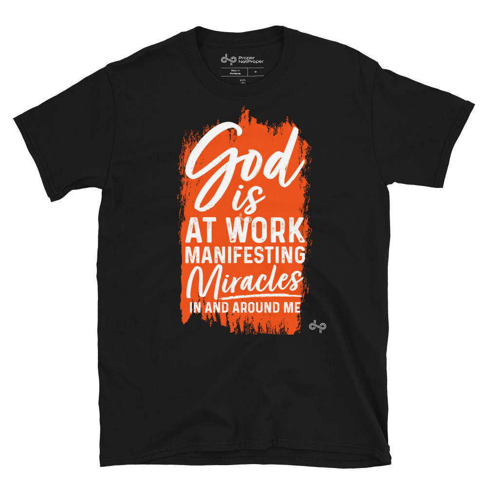 A God's Miracles - Unisex Short Sleeve Tee