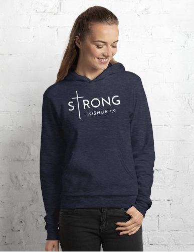STRONG Joshua 1:9 - Unisex hoodie