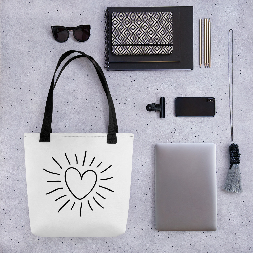 Heart Burst - Tote Bag