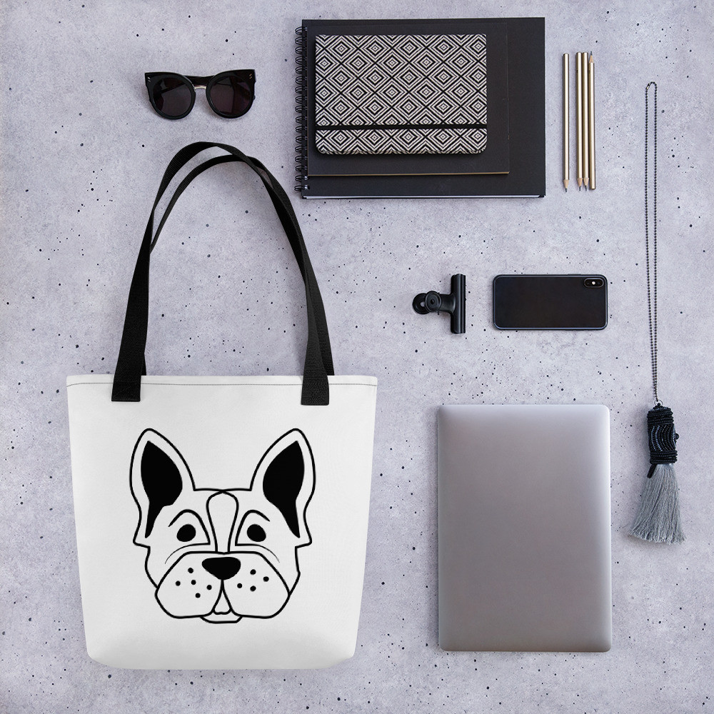 Dog Face - Tote Bag