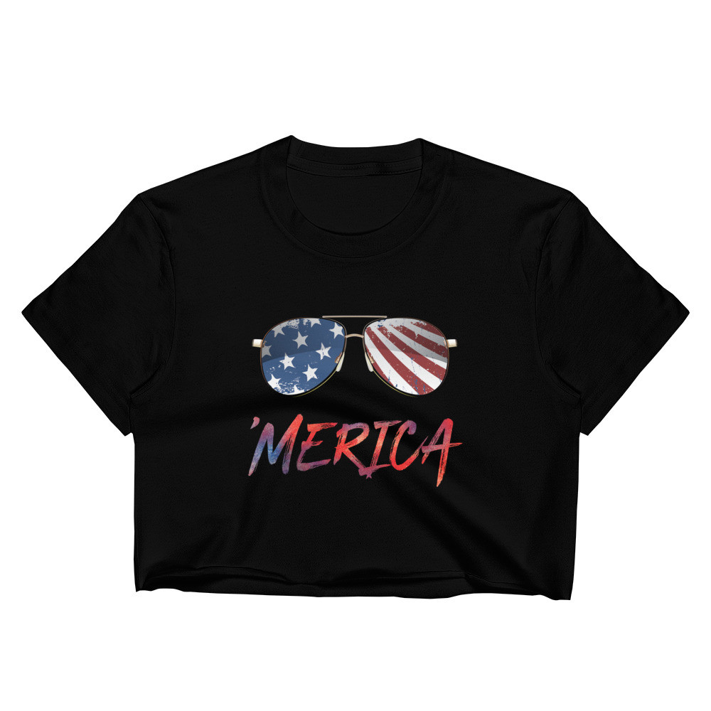 America - Women's Crop Top