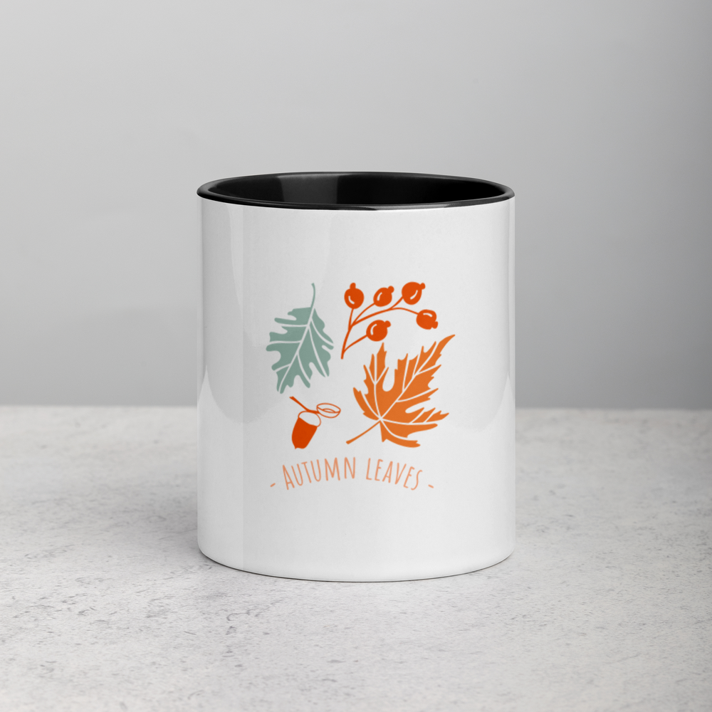 Autumn Mug with Color Inside