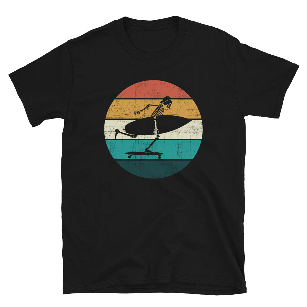 Skeleton Surfer - Unisex T-Shirt