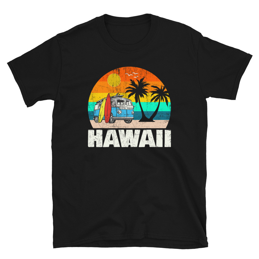 Hawaii Surfer Van - Unisex T-Shirt