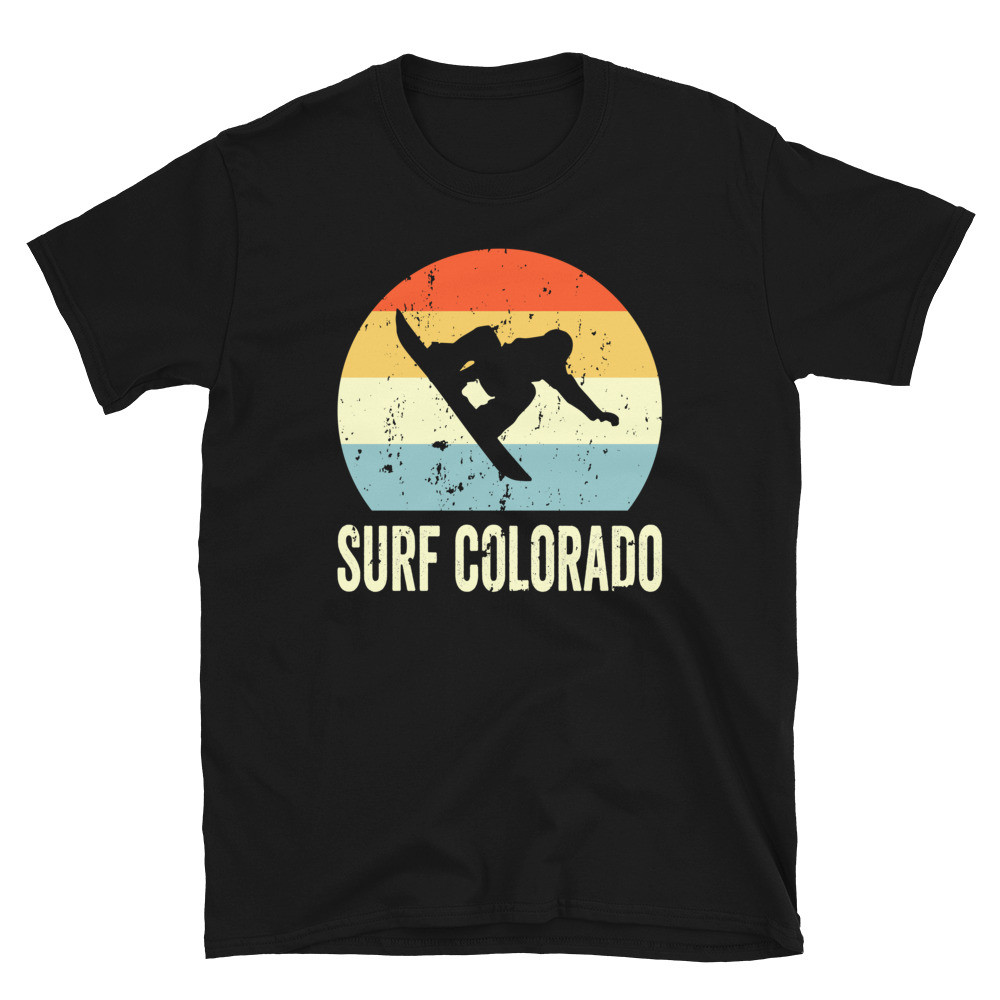 Surf Colorado Snowboarder - Unisex T-Shirt
