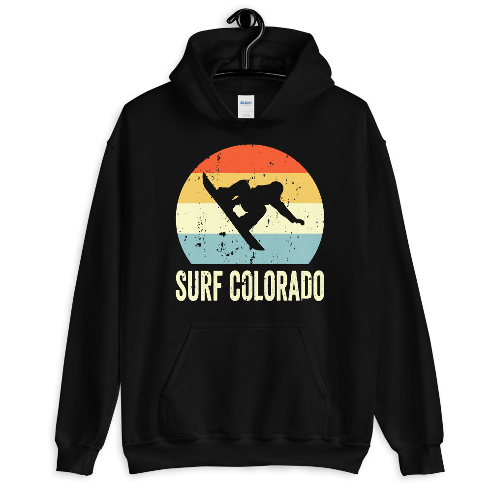 Surf Colorado Snowboarder - Unisex Hoodie