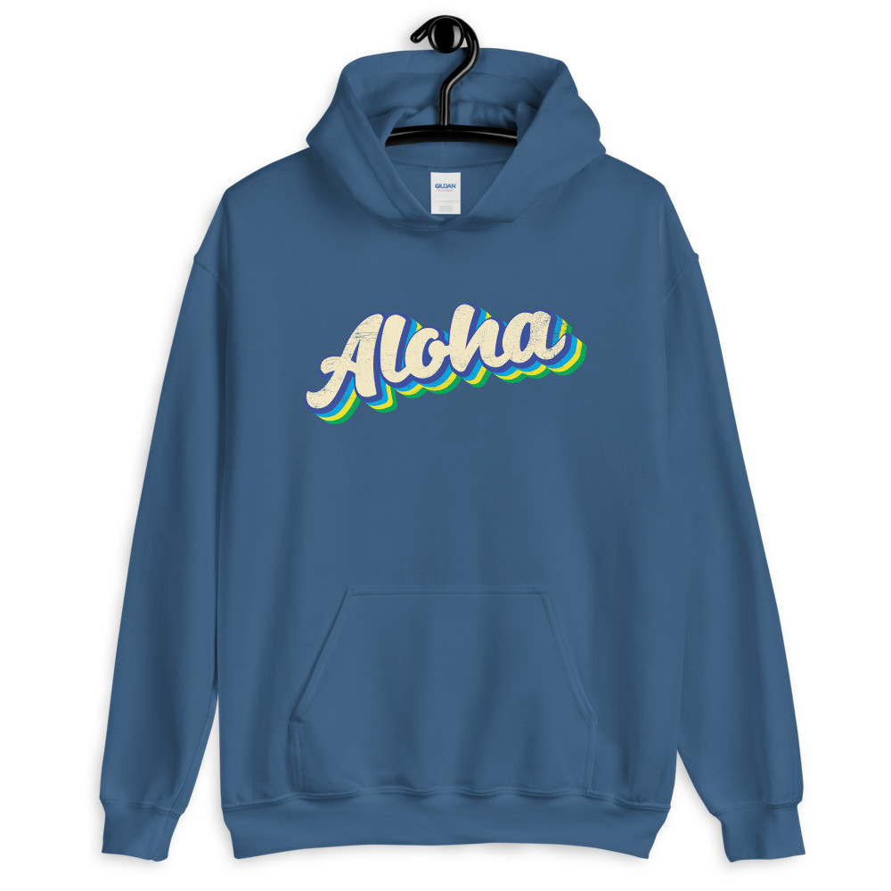 Retro Aloha - Unisex Hoodie