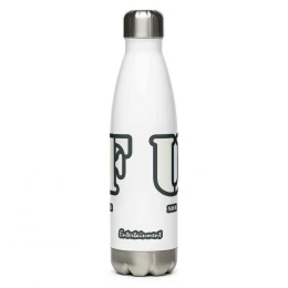 File Under: Social Integration Stainless Steel Water Bottle
