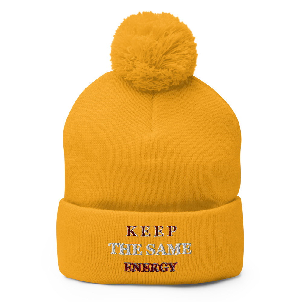 K.T.S.E Pom-Pom Beanie