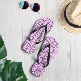 Pink Love Me - Gen Z Moma Flip-Flops