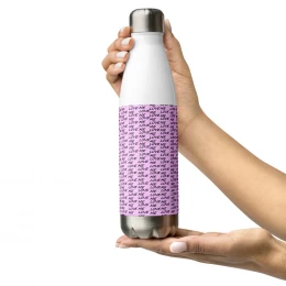Pink Love Me - Stainless Steel Water Bottle