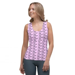 Love Me - Pink Design - Tank Top