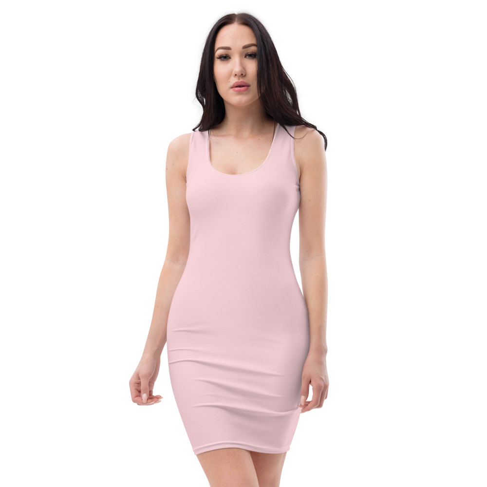 Pale Pink Easy to Wear with Style - Dress - The Little Pink Dress