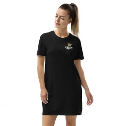 Queen Gold Crown - Loose Fit T-Shirt Dress