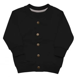 King - Baby Organic Bomber Jacket with style