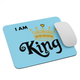 I AM King - Mouse pad with style