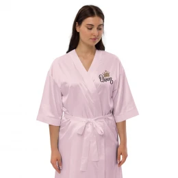 Queen - Satin robe with style
