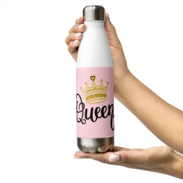 Queen - Stainless Steel Water Bottle with style