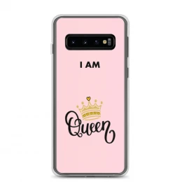 I AM Queen - Samsung Case with style